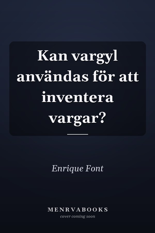 Kan vargyl användas för att inventera vargar?