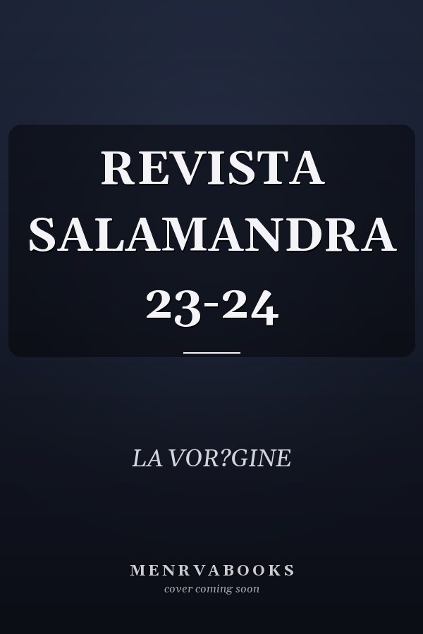 REVISTA SALAMANDRA 23-24