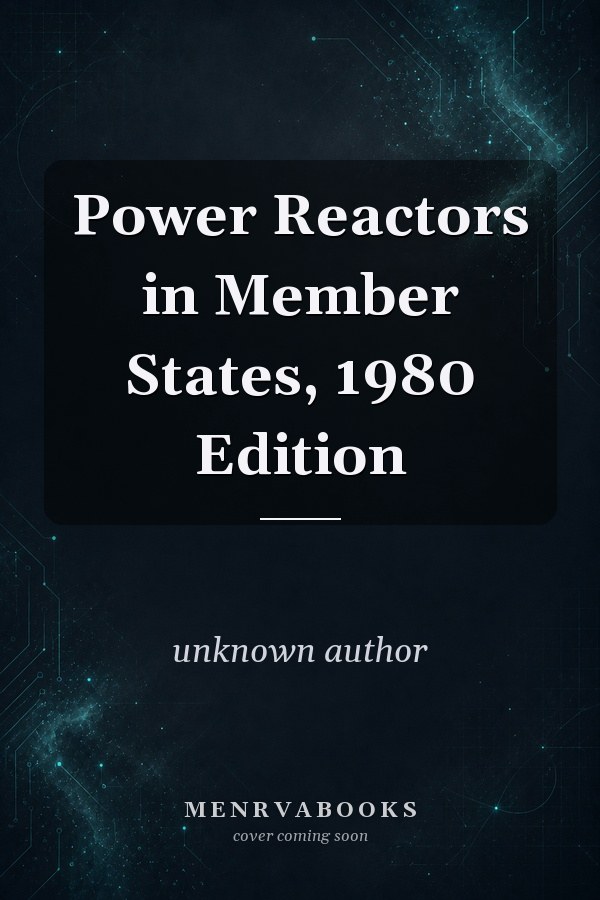 Power Reactors in Member States, 1980 Edition