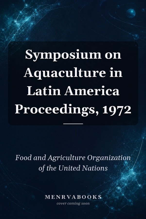 Symposium on Aquaculture in Latin America Proceedings, 1972