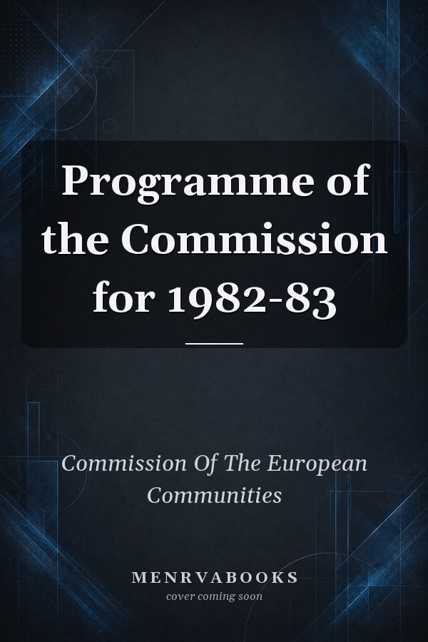 Programme of the Commission for 1982-83