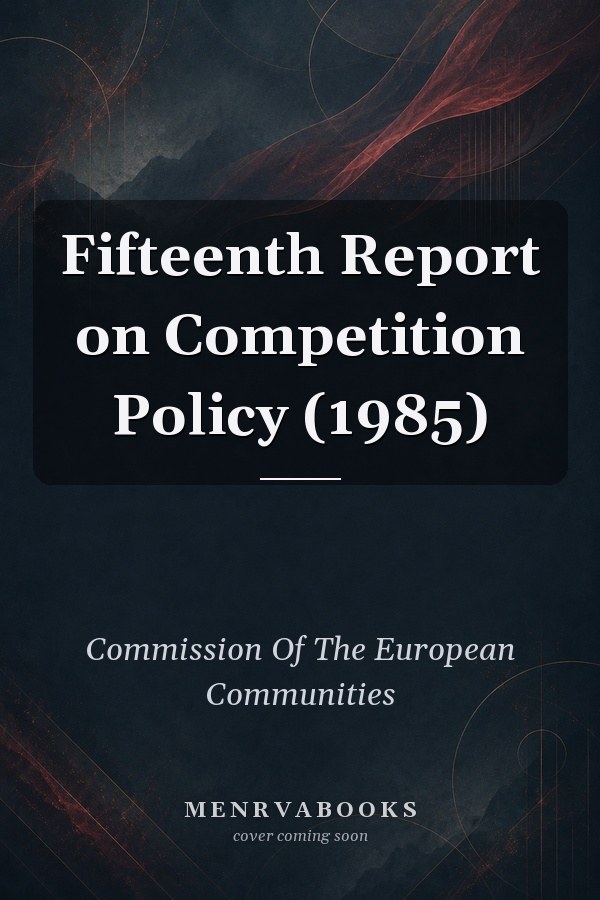 Fifteenth Report on Competition Policy (1985)