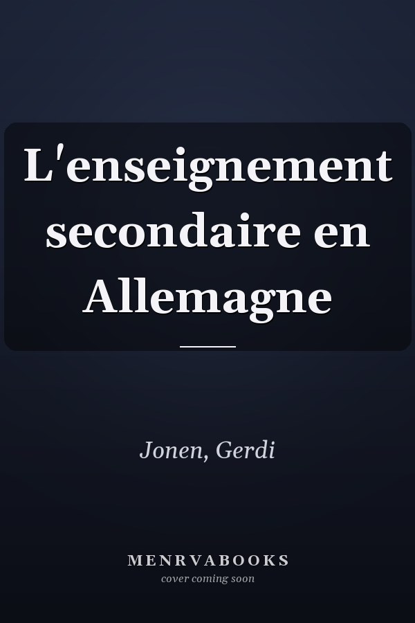 L'enseignement secondaire en Allemagne