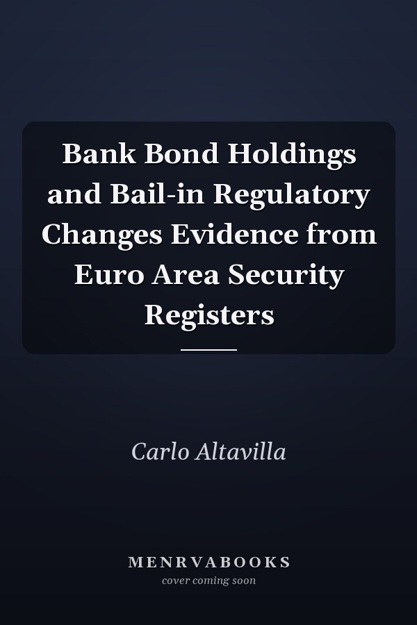 Bank Bond Holdings and Bail-in Regulatory Changes Evidence from Euro Area Security Registers