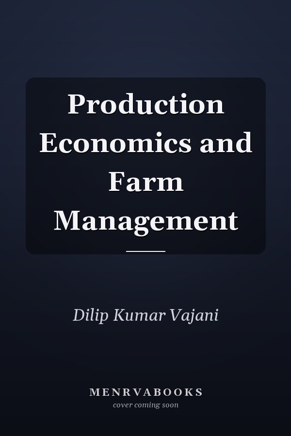 Production Economics and Farm Management
