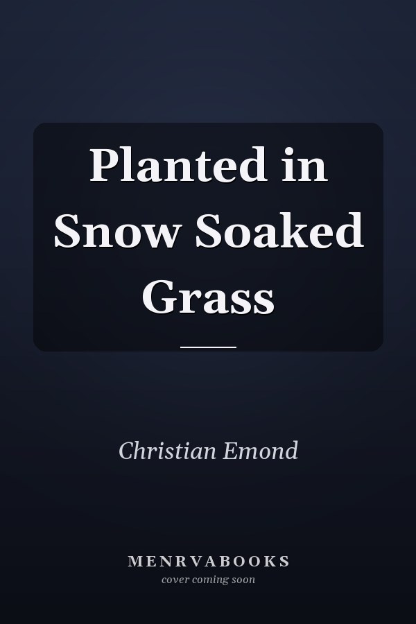 Planted in Snow Soaked Grass