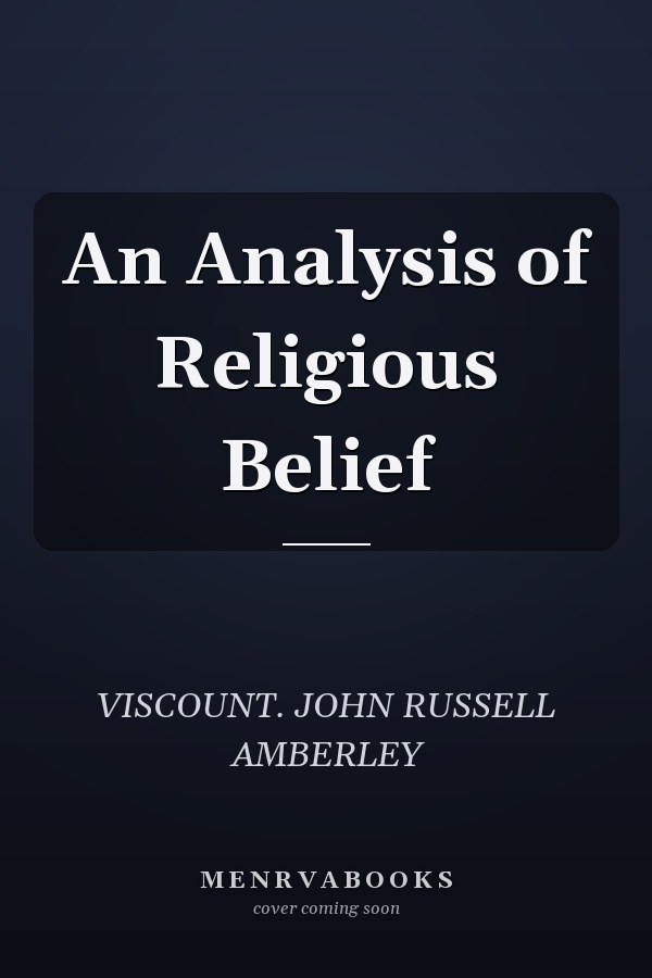 An Analysis of Religious Belief