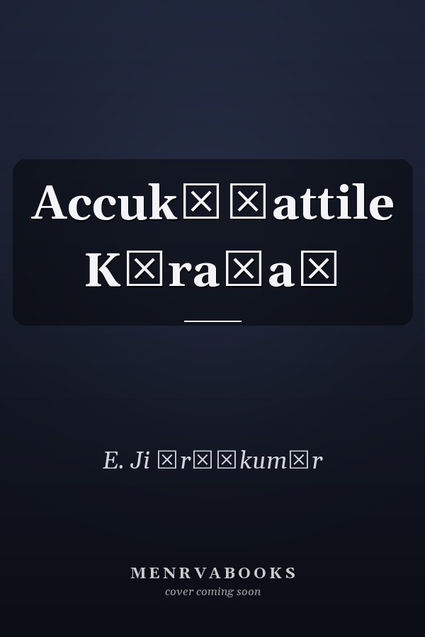 Accukūṭattile Kēraḷaṃ