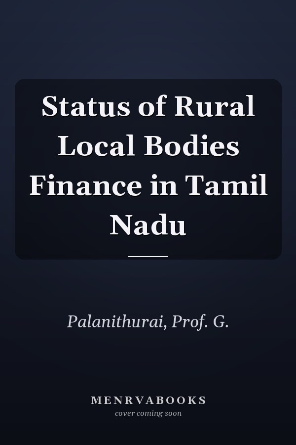 Status of Rural Local Bodies Finance in Tamil Nadu