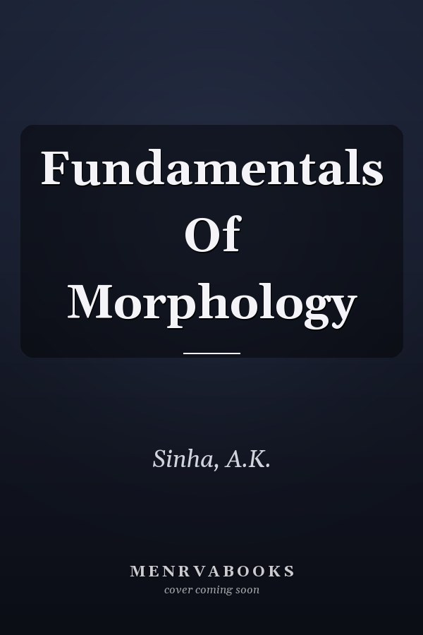 Fundamentals Of Morphology