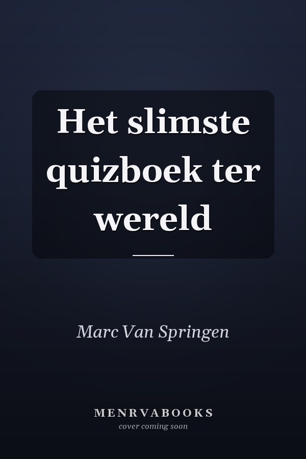 Het slimste quizboek ter wereld