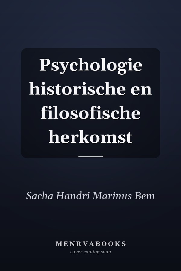 Psychologie historische en filosofische herkomst