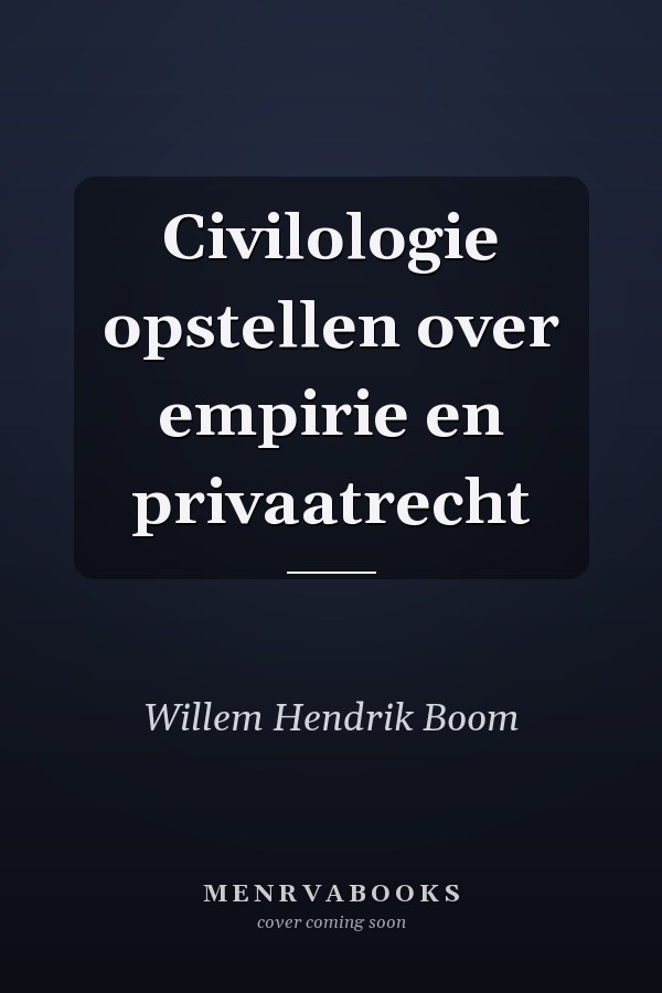 Civilologie opstellen over empirie en privaatrecht