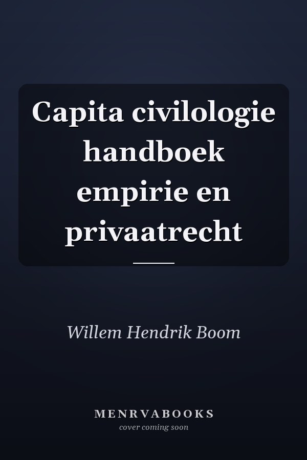 Capita civilologie handboek empirie en privaatrecht