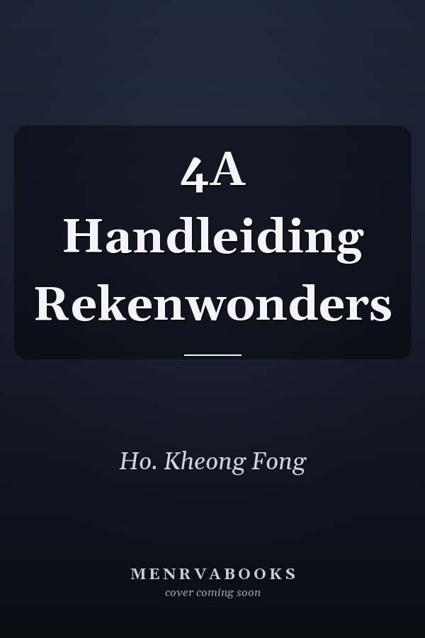 4A Handleiding Rekenwonders