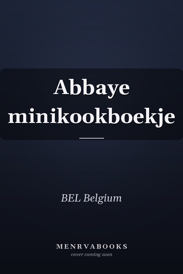 Abbaye minikookboekje