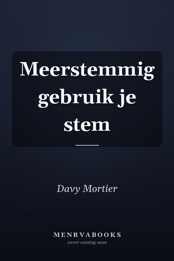 Meerstemmig gebruik je stem