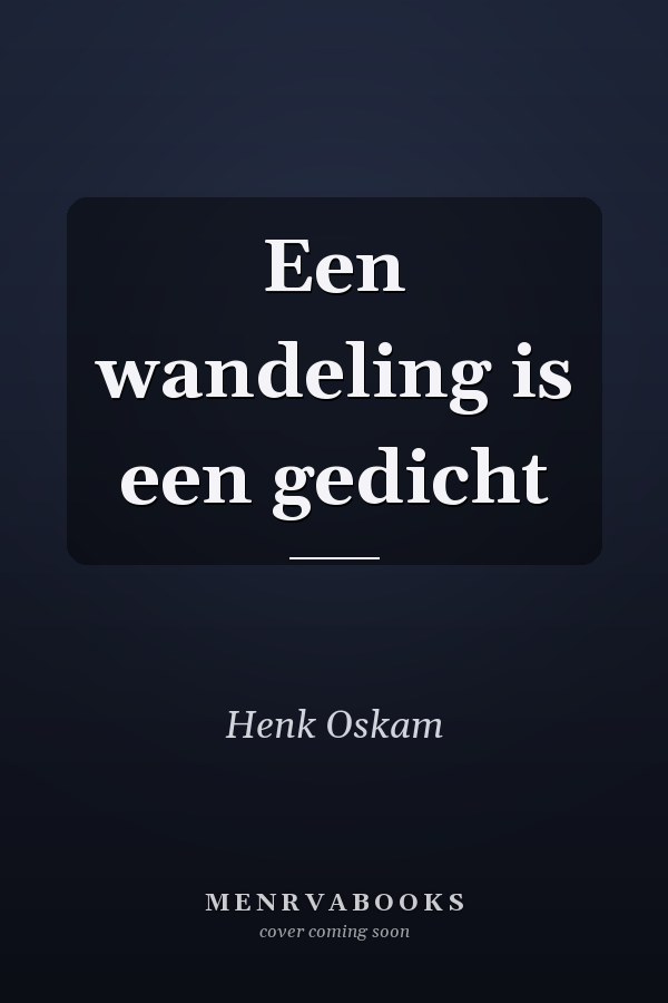 Een wandeling is een gedicht
