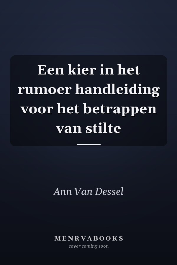 Een kier in het rumoer handleiding voor het betrappen van stilte