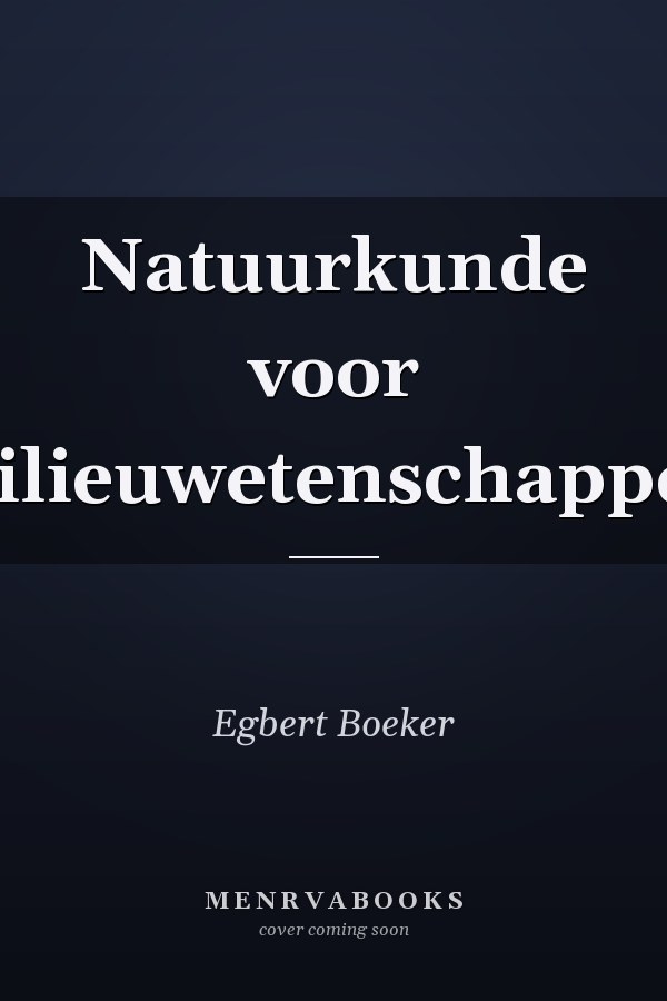 Natuurkunde voor milieuwetenschappen