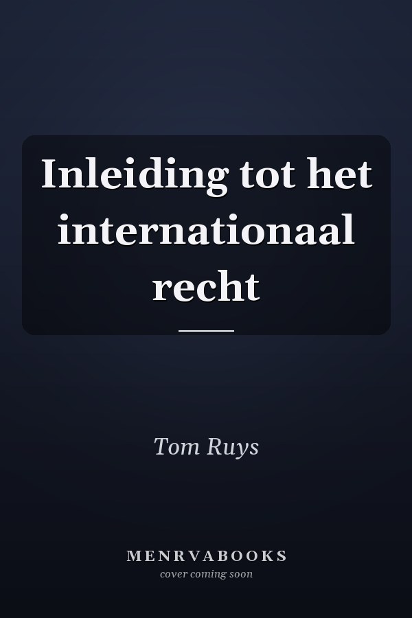 Inleiding tot het internationaal recht