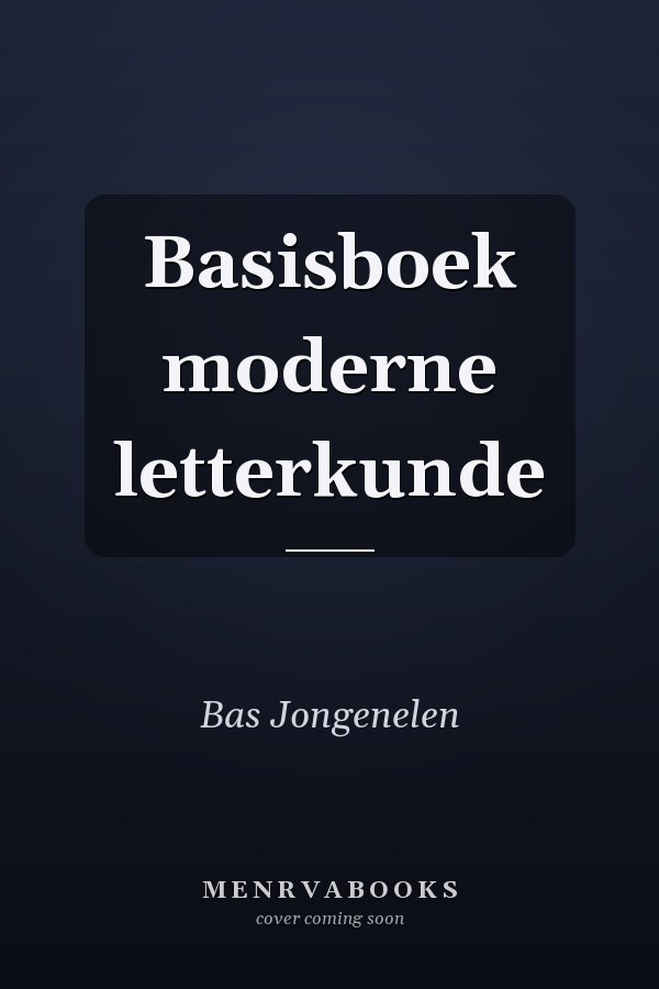 Basisboek moderne letterkunde