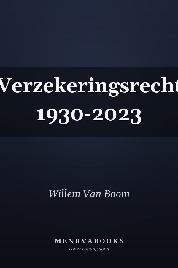 Verzekeringsrecht 1930-2023