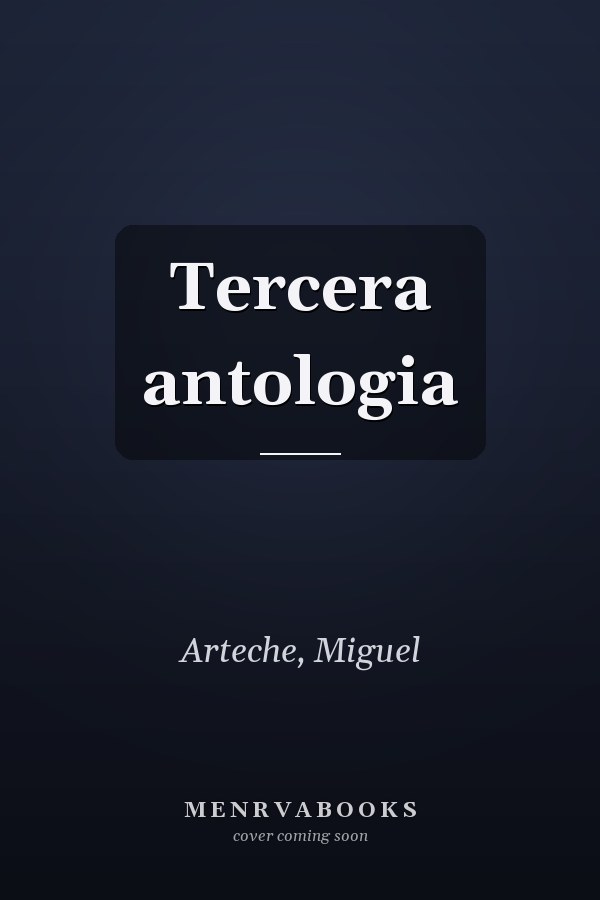 Tercera antologia