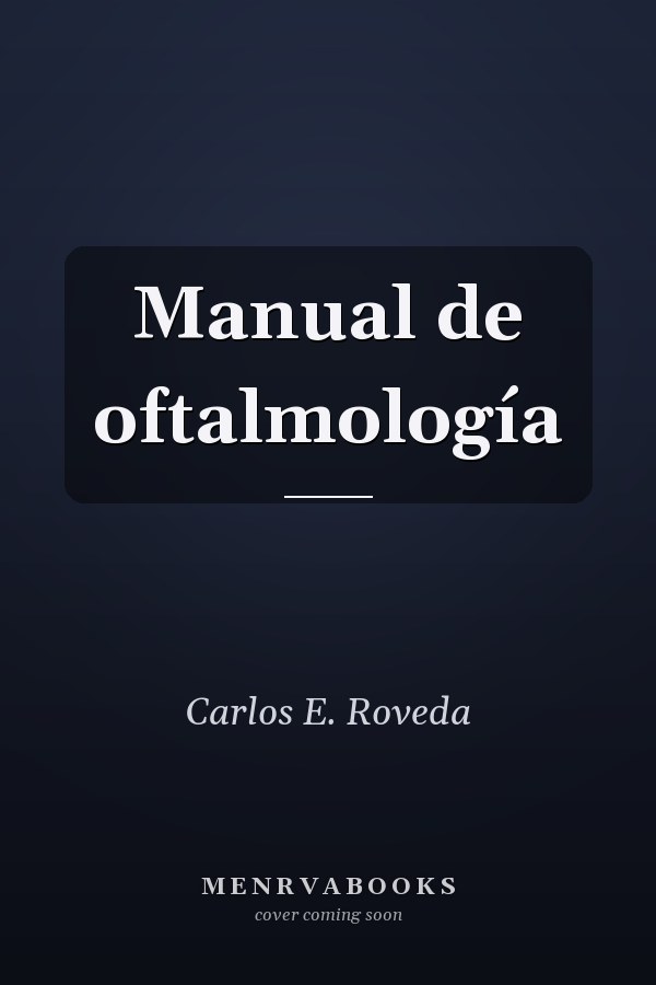 Manual de oftalmología