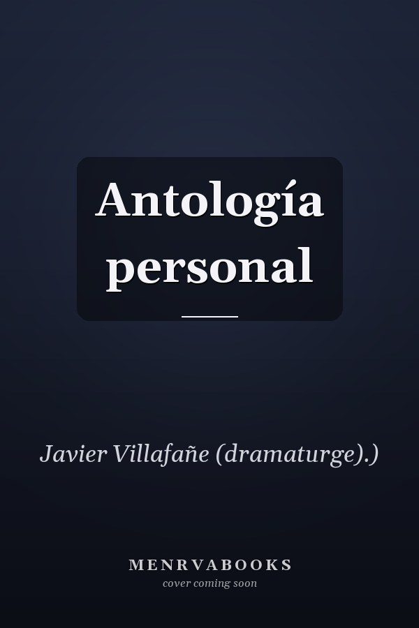 Antología personal