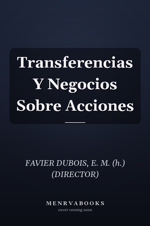Transferencias Y Negocios Sobre Acciones
