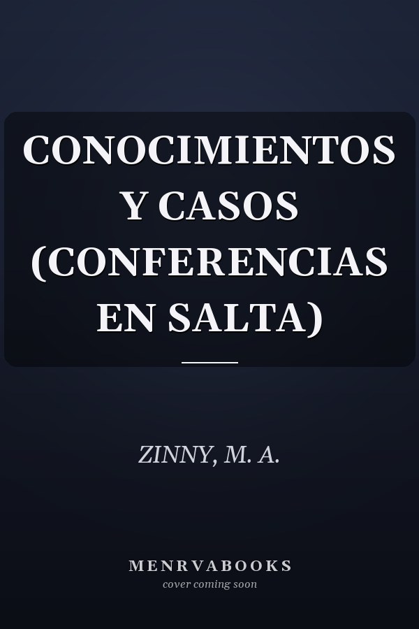 CONOCIMIENTOS Y CASOS (CONFERENCIAS EN SALTA)