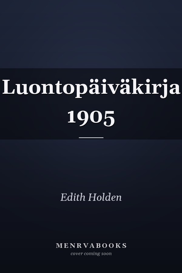 Luontopäiväkirja 1905