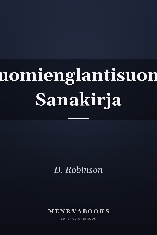 Suomienglantisuomi Sanakirja
