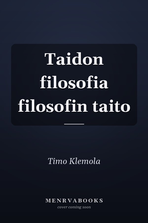 Taidon filosofia filosofin taito