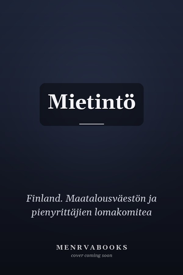 Mietintö