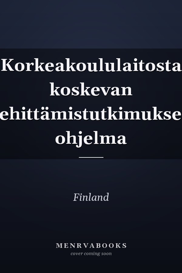 Korkeakoululaitosta koskevan kehittämistutkimuksen ohjelma