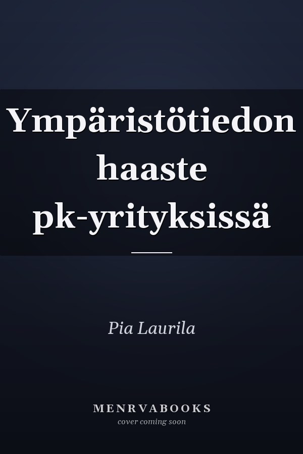Ympäristötiedon haaste pk-yrityksissä