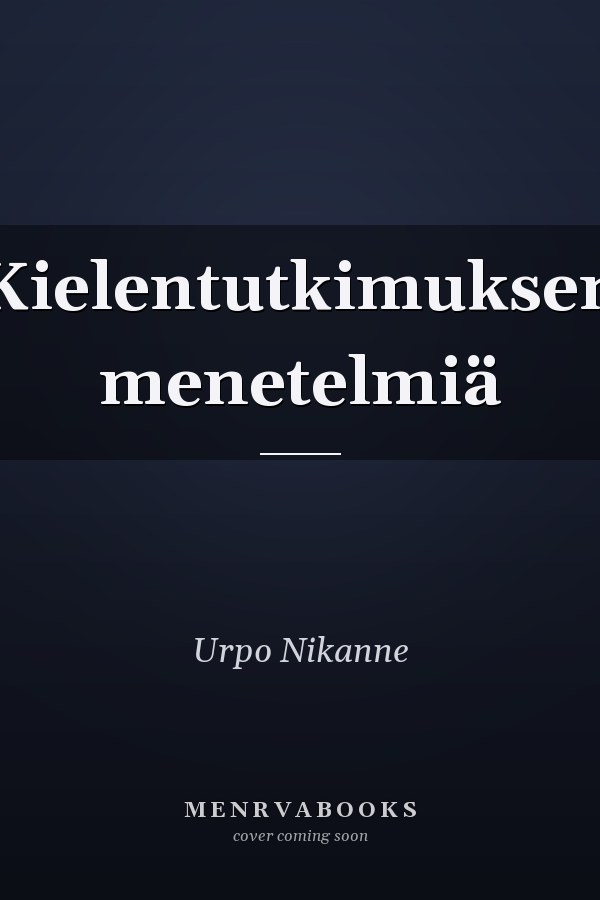 Kielentutkimuksen menetelmiä