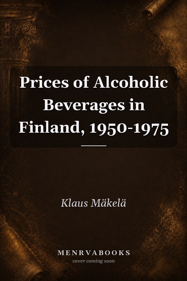 Prices of Alcoholic Beverages in Finland, 1950-1975