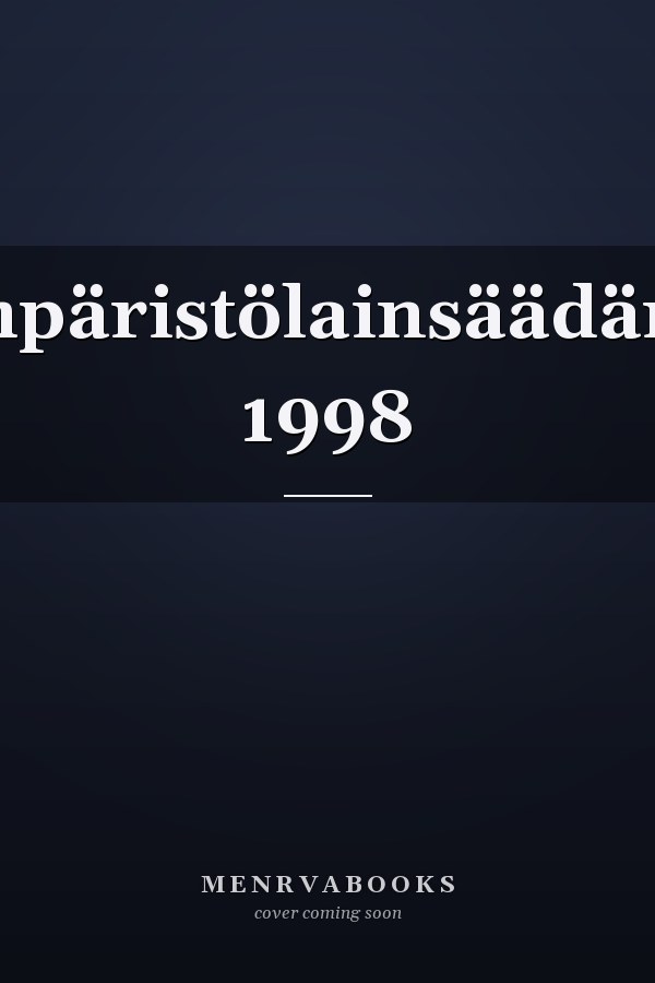 Ympäristölainsäädäntö 1998