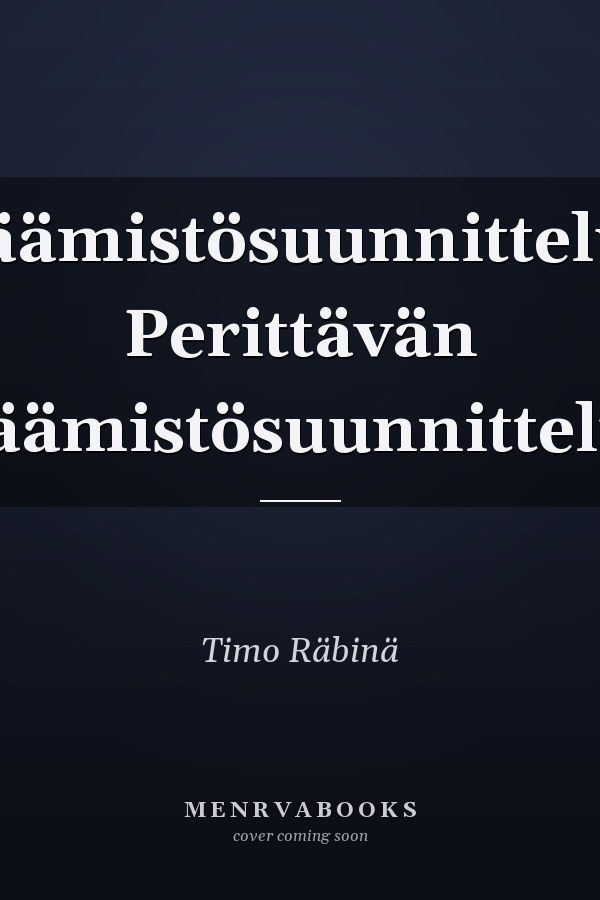 Jäämistösuunnittelu: Perittävän jäämistösuunnittelu
