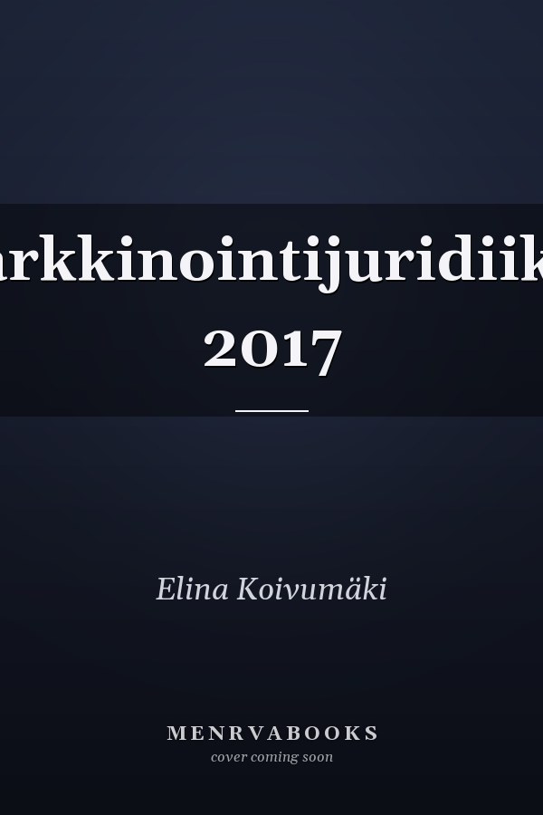 Markkinointijuridiikka 2017
