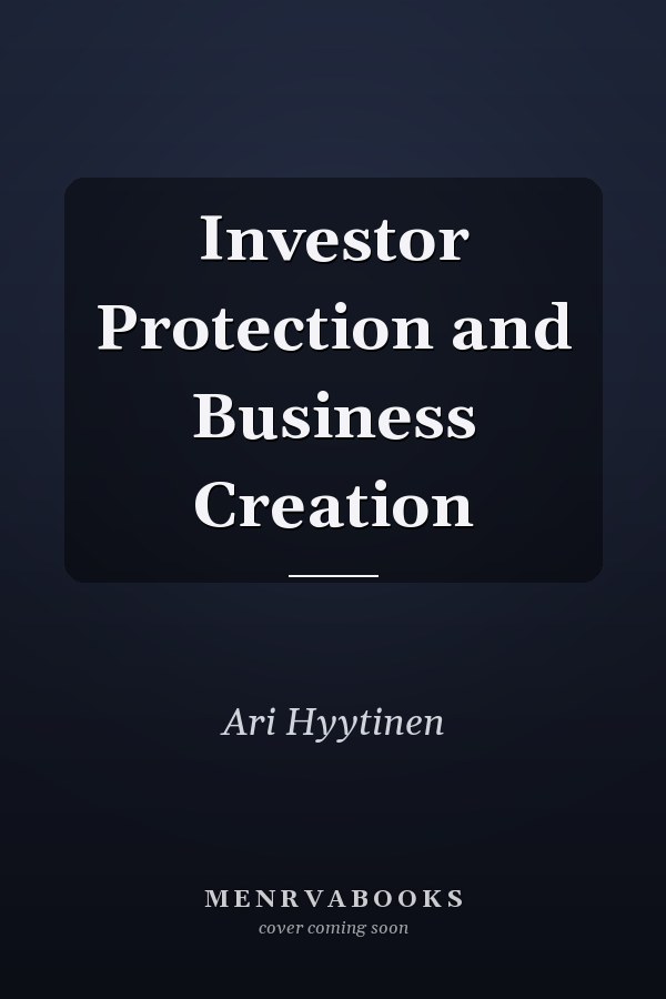 Investor Protection and Business Creation