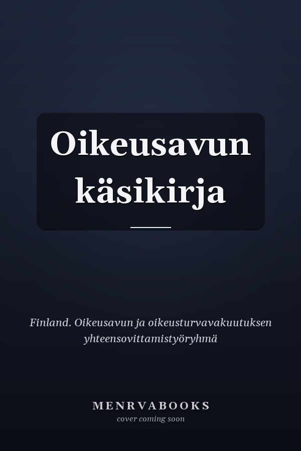 Oikeusavun käsikirja