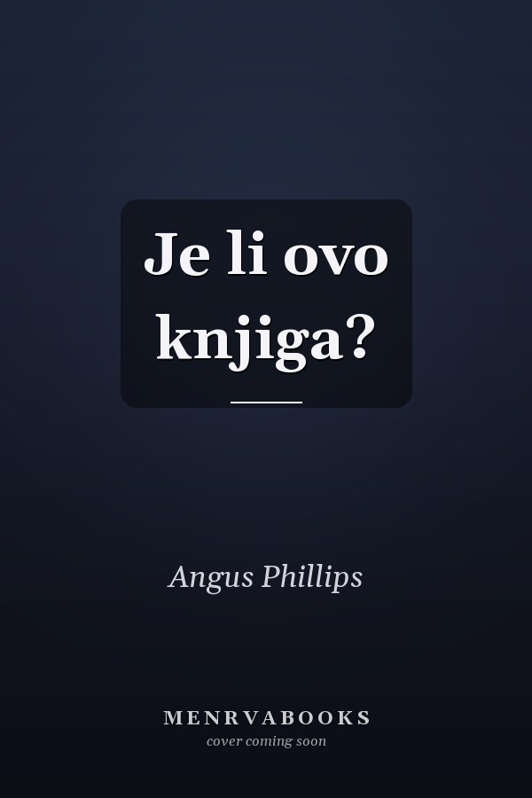 Je li ovo knjiga?