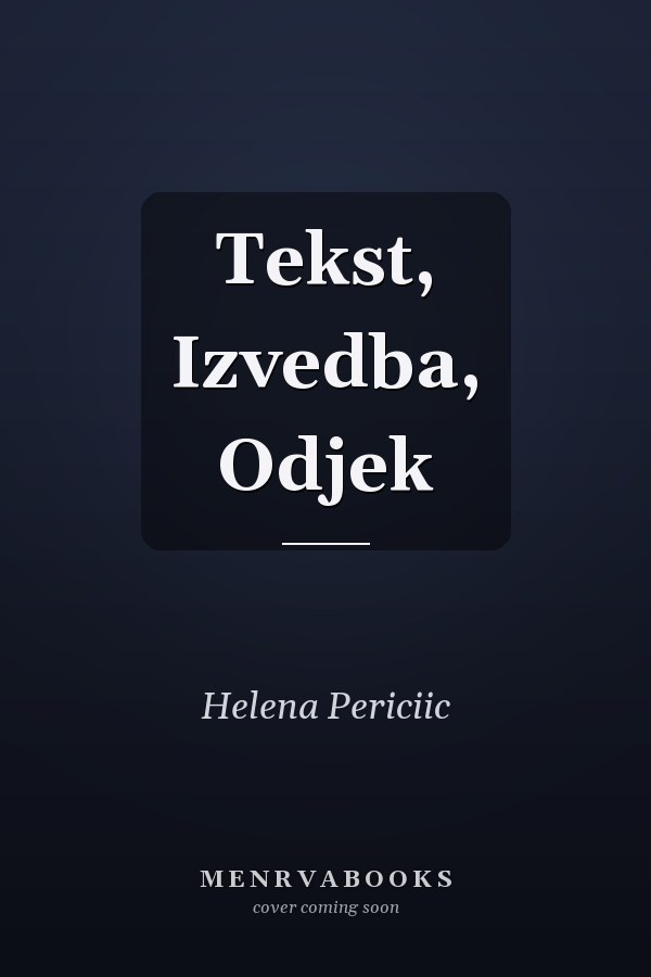 Tekst, Izvedba, Odjek