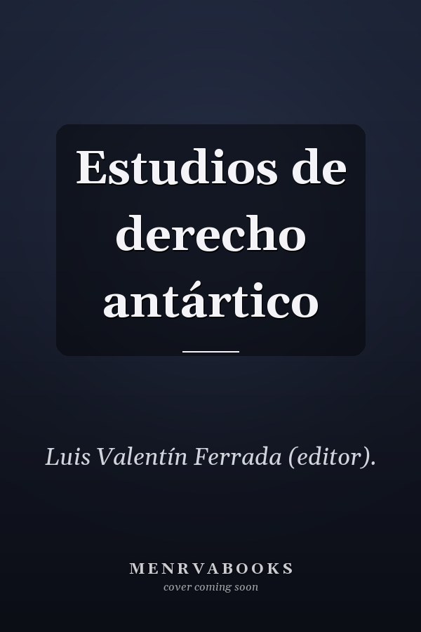 Estudios de derecho antártico