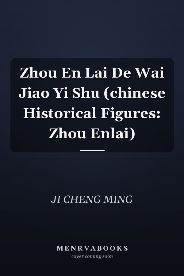 Zhou En Lai De Wai Jiao Yi Shu (chinese Historical Figures: Zhou Enlai)