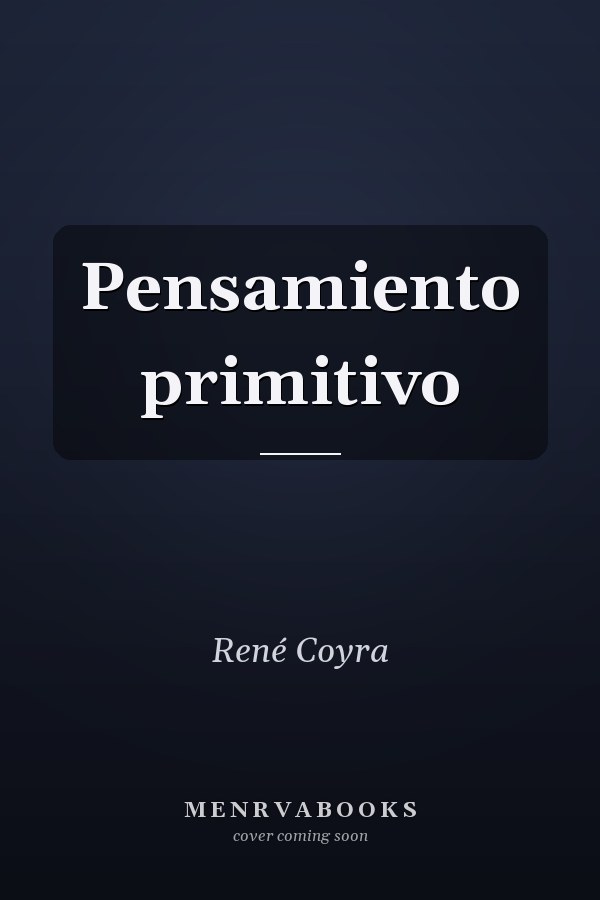 Pensamiento primitivo